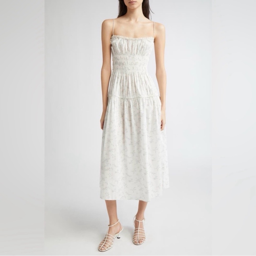 Doen Brigide Organic Cotton Voile Sundress in Cottage Grove